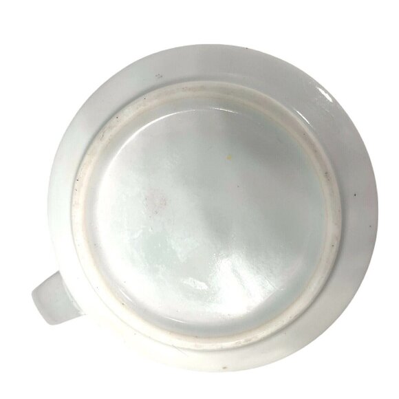 Vintage Eagle Flight Mountain Forest Trees Coffee Cup Mug Embossed American Bird - Picture 3 of 6